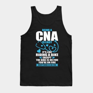 Funny CNA Work Certified Nursing Assistant Gift Tank Top